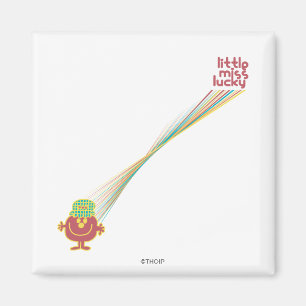 Little Miss Lucky Strahlen des Glücks Magnet