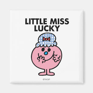 Little Miss Lucky versteckt ihren Mund Magnet
