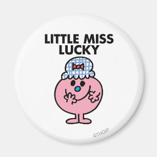 Little Miss Lucky versteckt ihren Mund Magnet