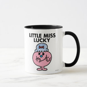 Little Miss Lucky versteckt ihren Mund Tasse