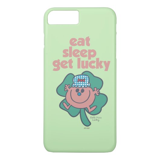 Little Miss Luckys Motto | Grüne Klee Case-Mate iPhone Hülle (Rückseite)