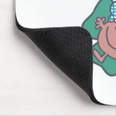 Little Miss Luckys Motto | Grüne Klee Mousepad (Ecke)