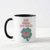 Little Miss Luckys Motto | Grüne Klee Tasse (Links)