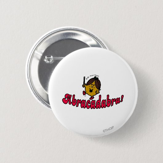 Little Miss Magic | Abracadabra Button (Vorne & Hinten)