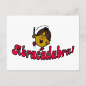 Little Miss Magic | Abracadabra Postkarte (Vorderseite)