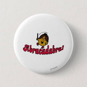 Little Miss Magic Abrakadabra Button