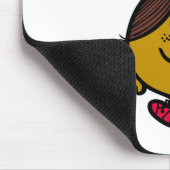 Little Miss Magic | Schwarze Schrift Mousepad (Ecke)