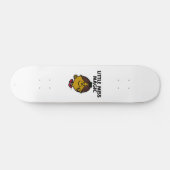 Little Miss Magic | Schwarze Schrift Skateboard (Horizontal)