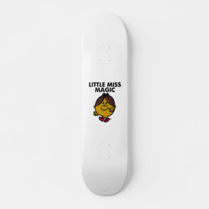 Little Miss Magic Schwarze Schrift Skateboard