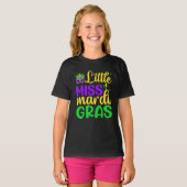 Little Miss Mardi Gras – for Your Mini Carnival T-Shirt (Vorne ganz)