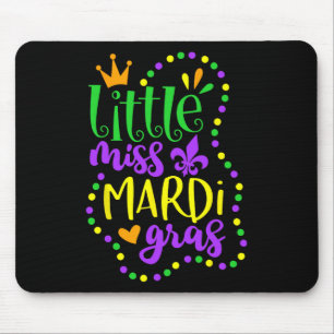 Little Miss Mardi Gras Kids Karneval Bekleidungsmä Mousepad