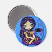 "Little Miss Muffet" Magnet (Vorderseite/Rückseite)