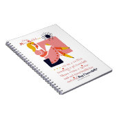 Little Miss Muffet Notizblock (Rechte Seite)
