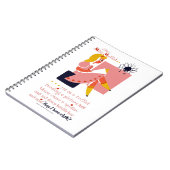 Little Miss Muffet Notizblock (Linke Seite)