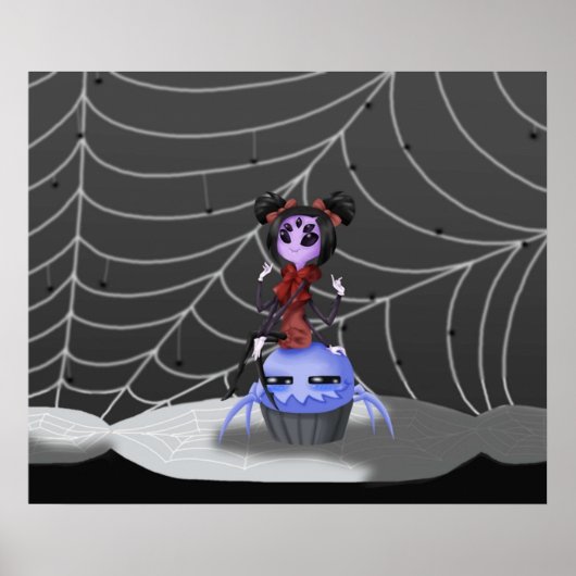 Little Miss Muffet Poster (Vorne)