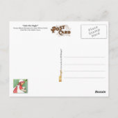 Little Miss Muffet Postkarte (Rückseite)