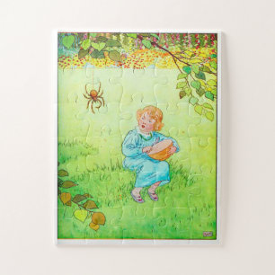 Little Miss Muffet Sat auf einem Tuffet Puzzle
