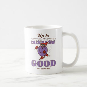 Little Miss Naughty bis zum guten Schnee Kaffeetasse