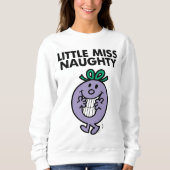 Little Miss Naughty | Huge Smile Sweatshirt (Vorderseite)