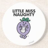Little Miss Naughty | Huge Smile Untersetzer (Vorne)