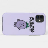 Little Miss Naughty | Schwarze Schrift Case-Mate iPhone Hülle (Rückseite (Horizontal))