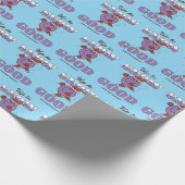 Little Miss Naughty Up to Snow Good Geschenkpapier (Ecke)