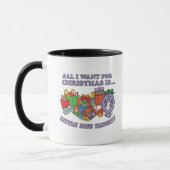 Little Miss Naughty's Christmas Joy Tasse (Links)