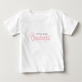 Little miss Onederful 1. Geburtstag Baby T - Shirt (Vorderseite)