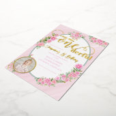 Little Miss ONEderful 1st First Birthday Folieneinladung (Gedreht)