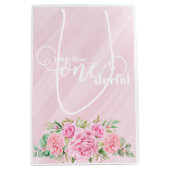 Little Miss ONEderful 1st First Birthday Return Mittlere Geschenktüte (Vorderseite)