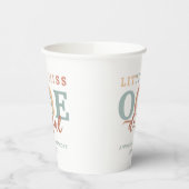 Little Miss Onederful Boho Rainbow Paper Cups - 1s Pappbecher (Links)