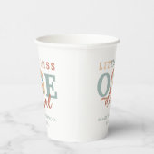 Little Miss Onederful Boho Rainbow Paper Cups - 1s Pappbecher (Rechts)