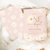 Little Miss Onederful Daisy 1st Birthday Einladung