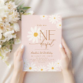 Little Miss Onederful Daisy 1st Birthday Einladung