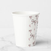 Little Miss Onederful Doodle Bow Pappbecher (Rechts)