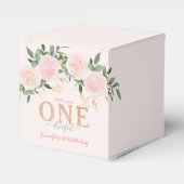 Little Miss Onederful Erster Geburtstag Geschenkschachtel (Vorderseite)