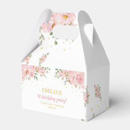 Little Miss Onederful Floral Birthday Favor Box Geschenkschachtel