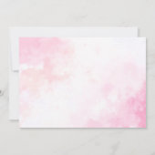 Little Miss Onederful Girl Einladung zum 1. Geburt (Rückseite)