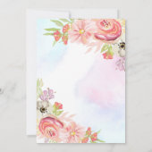 Little Miss Onederful Kitten 1. Geburtstag Einladung (Rückseite)