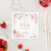 Little Miss Onederful Napkins Serviette (Beispiel)