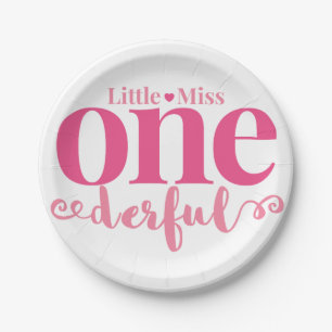 Little Miss Onederful Party Teller