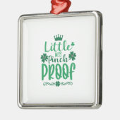 Little Miss Pinch Proof Ornament Aus Metall (Links)