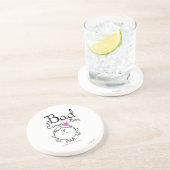 Little Miss Princess | Bad Crown Day Getränkeuntersetzer (Seite)