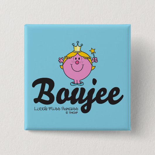 Little Miss Princess Boujee Button (Vorderseite)