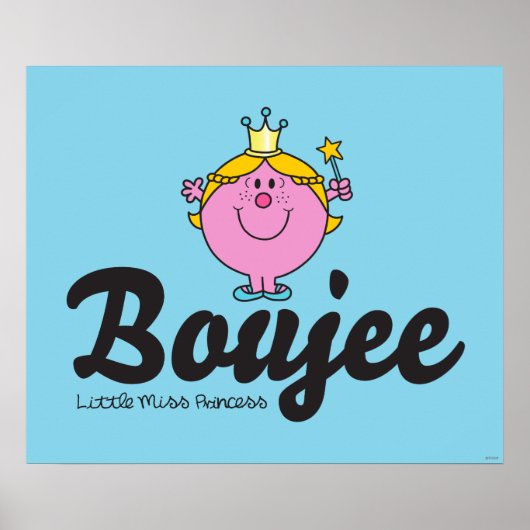 Little Miss Princess Boujee Poster (Vorne)