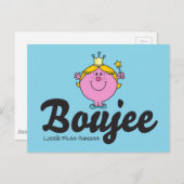 Little Miss Princess Boujee Postkarte (Vorne/Hinten)