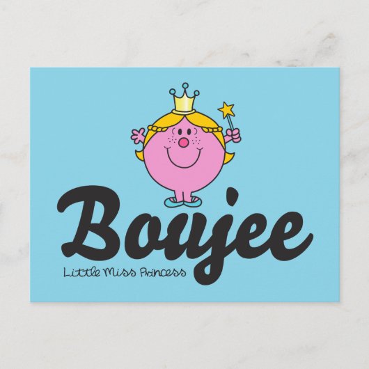 Little Miss Princess Boujee Postkarte (Vorderseite)