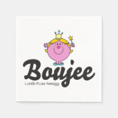 Little Miss Princess Boujee Serviette (Vorderseite)