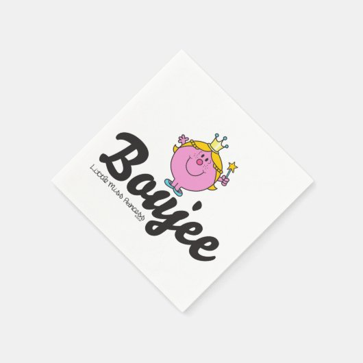 Little Miss Princess Boujee Serviette (Ecke)