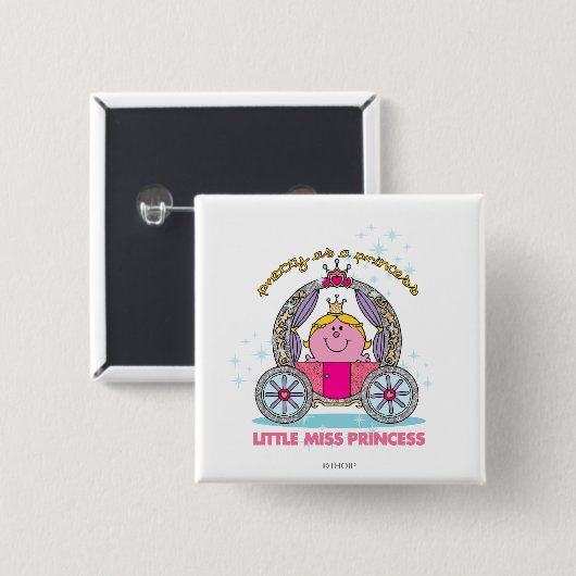 Little Miss Princess | Funkverkehr Button (Vorne & Hinten)